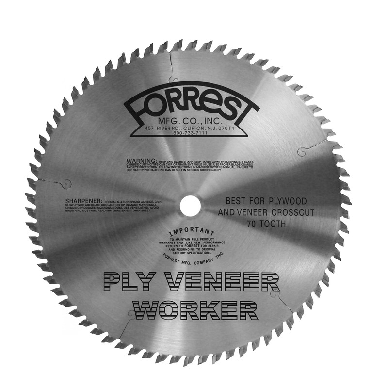 Ply Veneer Worker 70T, Thin Kerf